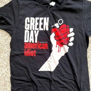 Large Greenday American Idiot T-Shirt